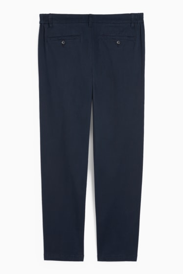 Home - Pantalons xinos - tapered fit - Flex - blau fosc