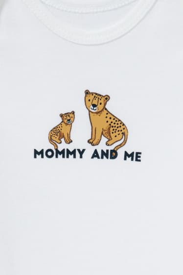 Baby Jungen - Multipack 5er - Wildtiere - Baby-Body - hellbraun