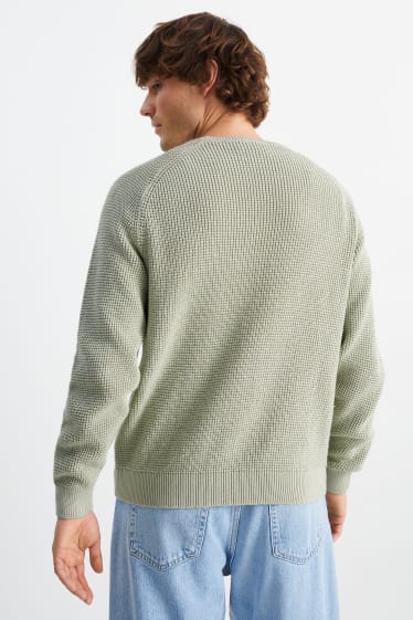 Uomo - Maglione - verde menta