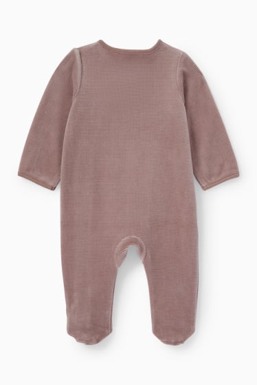 Niemowlęta - Bambi - piżama niemowlęca - brązowy