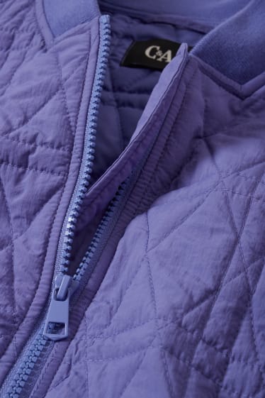Women - Bomber jacket - violet