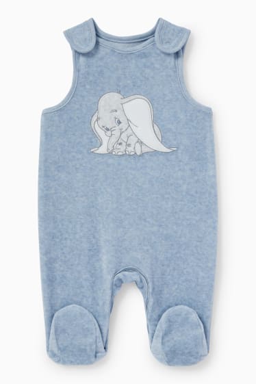 Bebeluși - Dumbo - set salopetă - 2 piese - albastru deschis
