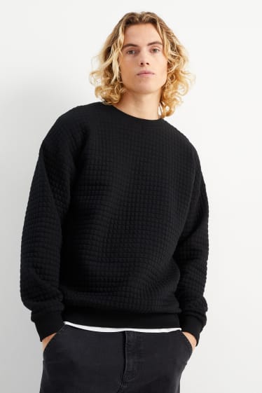 Heren - Sweatshirt - zwart