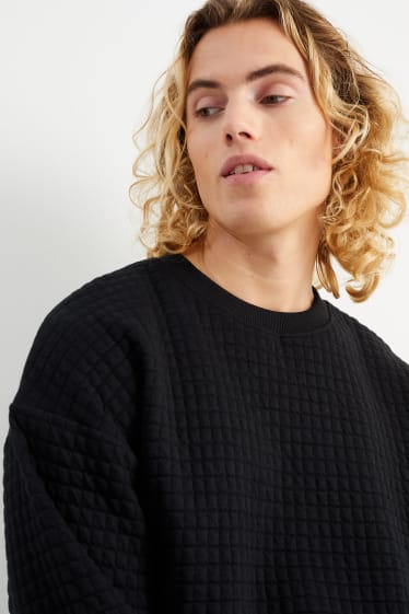 Heren - Sweatshirt - zwart