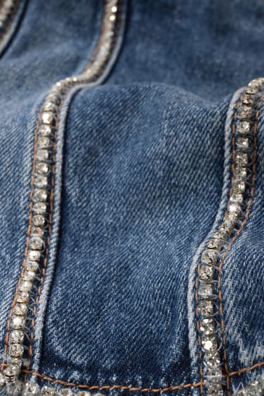 Femmes - CLOCKHOUSE - bustier en jean - jean bleu