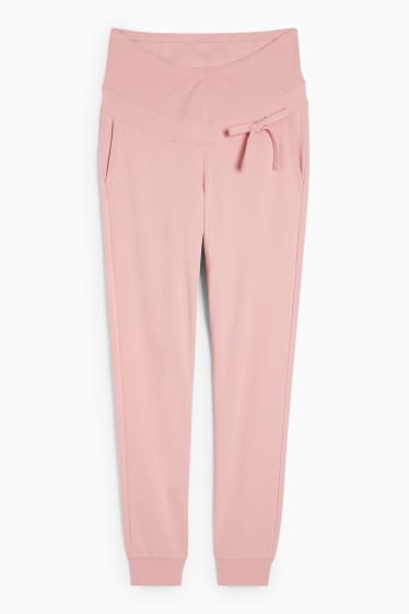 Dona - Pantalons de xandall de maternitat - rosa