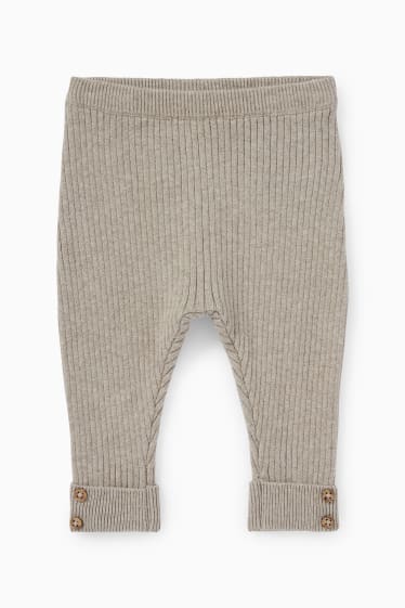 Babys - Babyoutfit - 2-delig - taupe