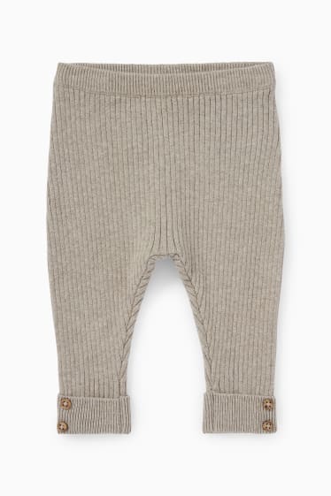 Babys - Baby-Outfit - 2 teilig - taupe