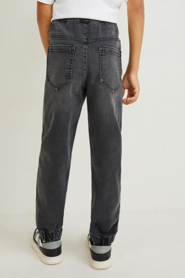 Copii - Relaxed jeans - denim-gri închis