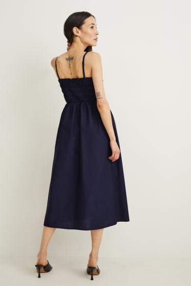 Women - Fit & flare dress - dark blue