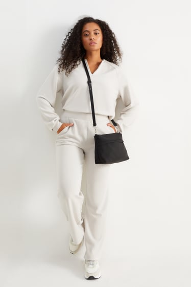 Women - Basic joggers - cremewhite