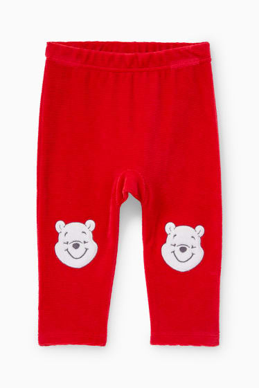 Unisex - Winnie the Pooh - pijama d’hivern nadalenc per a nadó - 2 peces - vermell fosc