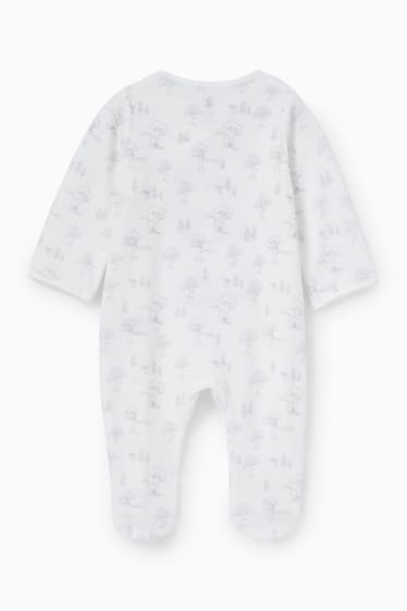 Babies - Winnie the Pooh - baby sleepsuit - white