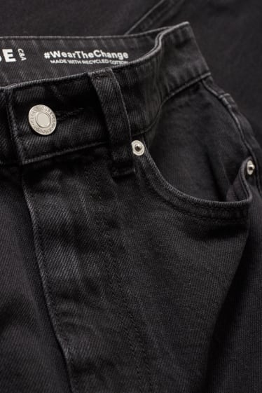 Ados & jeunes adultes - CLOCKHOUSE - jupe en jean - jean gris foncé