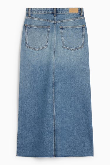 Dospívající a mladí - CLOCKHOUSE - džínová sukně - džíny - modré