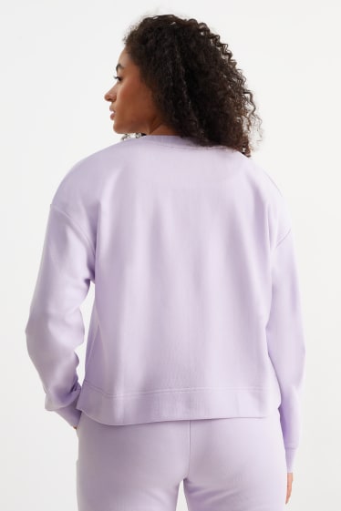 Damen - Sweatshirt - hellviolett