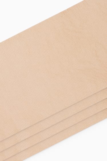 Damen - Multipack 4er - Feinstrumpfhose - 15 DEN - hellbeige