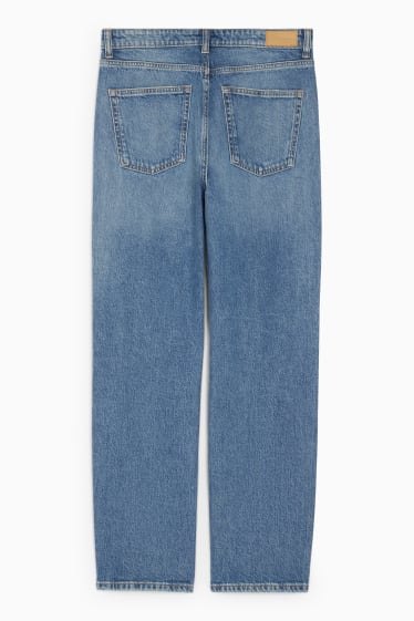 Nastolatki - CLOCKHOUSE - baggy jeans - średni stan - dżins-niebieski