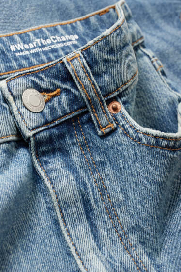 Jóvenes - CLOCKHOUSE - baggy jeans - mid waist - vaqueros - azul