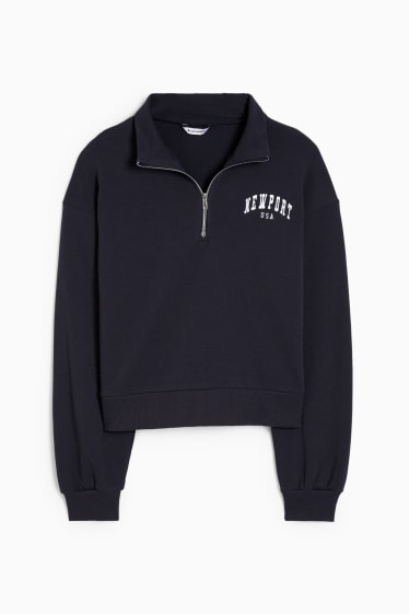 Damen - Sweatshirt - dunkelblau