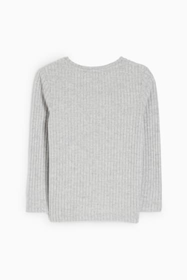 Bambine - Maglia a maniche lunghe - grigio chiaro