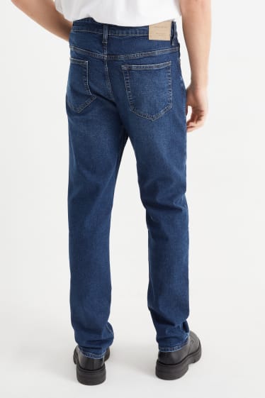 Herren - Straight Jeans - LYCRA® - dunkeljeansblau