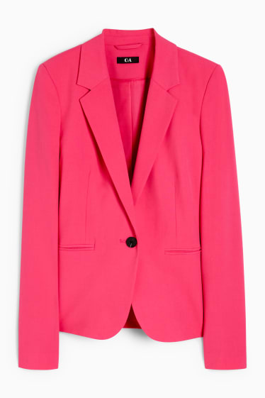 Damen - Business-Blazer - tailliert - pink