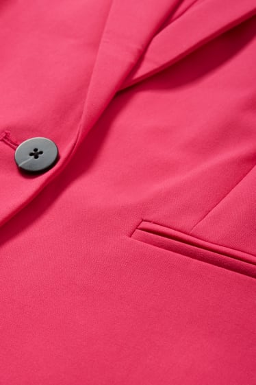 Women - Business blazer - fitted - pink