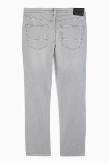 Home - Straight jeans - Flex jog denim - LYCRA® - texà gris clar