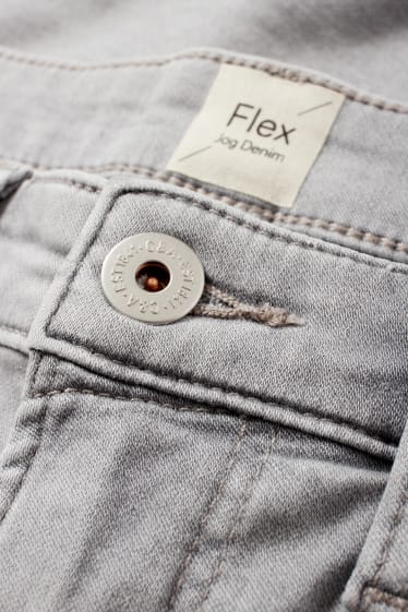 Hommes - Straight jean - Flex jog denim - LYCRA® - jean gris clair