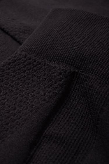 Damen - Lange Ski-Unterhose - schwarz
