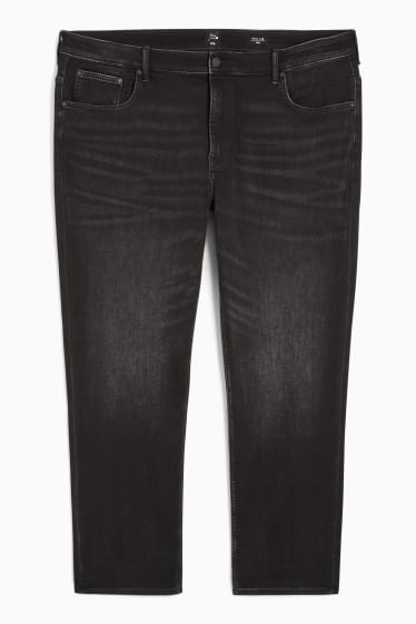 Mężczyźni - Slim jeans - Flex jog denim - LYCRA® - dżins-ciemnoszary