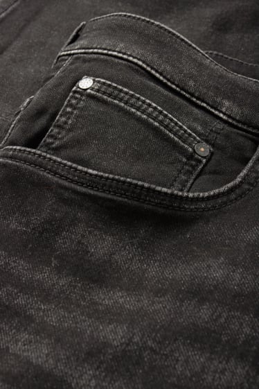 Mężczyźni - Slim jeans - Flex jog denim - LYCRA® - dżins-ciemnoszary