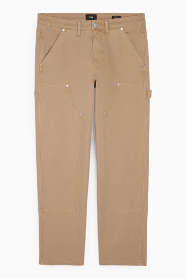 Herren - Cargohose - Relaxed Fit - taupe