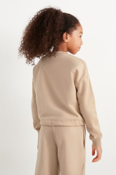 Kinderen - Sweatshirt - beige