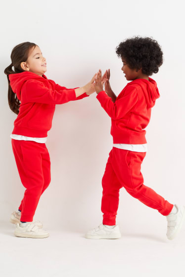 Kinderen - Joggingbroek - genderneutraal - rood