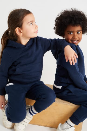 Dzieci - Bluza z kapturem - genderneutral - ciemnoniebieski