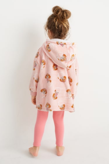 Kinderen: meisjes - PAW Patrol - hoodiedeken - roze
