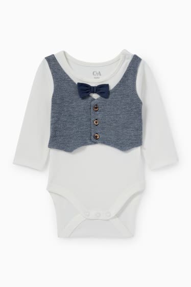 Babies - Baby outfit - 2 piece - formal - dark blue
