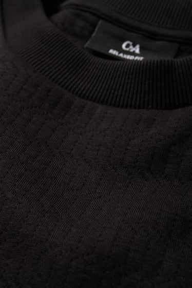 Heren - Sweatshirt - zwart