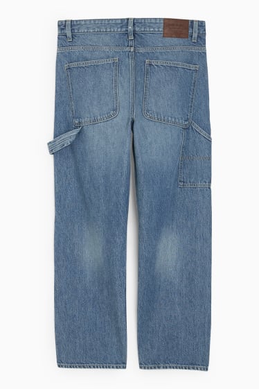 Uomo - Jeans cargo - relaxed fit - jeans azzurro