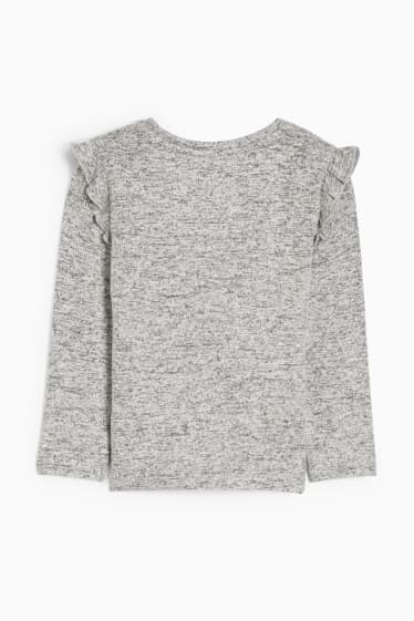 Niños - Disney - camiseta de manga larga - gris claro jaspeado