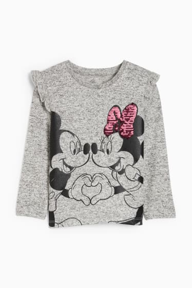Dzieci - Disney - koszulka z długim rękawem - jasnoszary-melanż