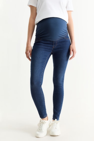 Dona - Texans de maternitat - jegging jeans - texà blau