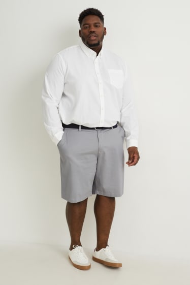 Uomo - Shorts con cintura - beige chiaro