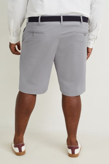 Uomo - Shorts con cintura - beige chiaro