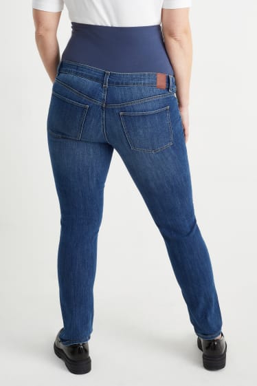 Femei - Jeans gravide - slim jeans - denim-albastru