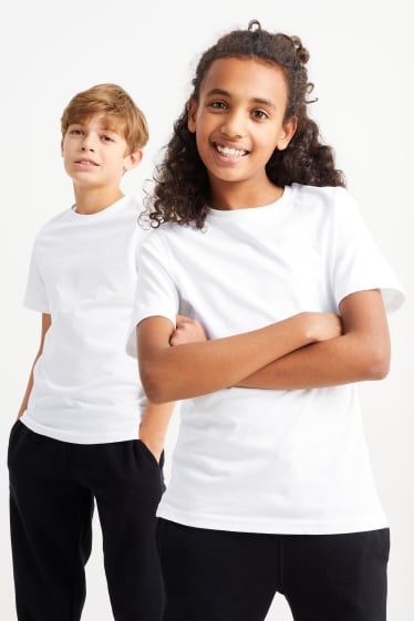 Kinderen - T-shirt - genderneutraal - wit