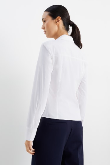 Women - Blouse - white