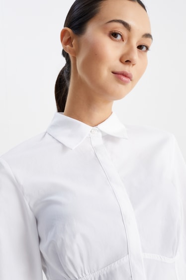 Women - Blouse - white